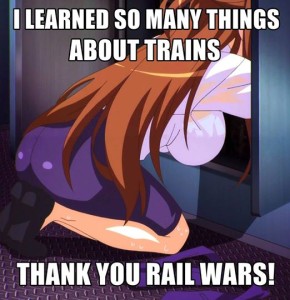 Ahora sabes porque los trenes deben propiedad de la nación.